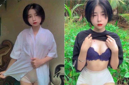 Dẫn em tóc ngắn vào phòng, chịch cực đã