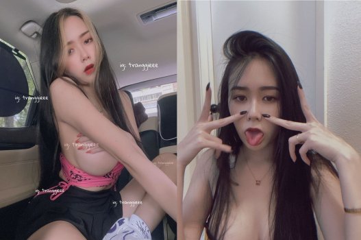 Linh Trang có đôi gò bóp quyến rũ